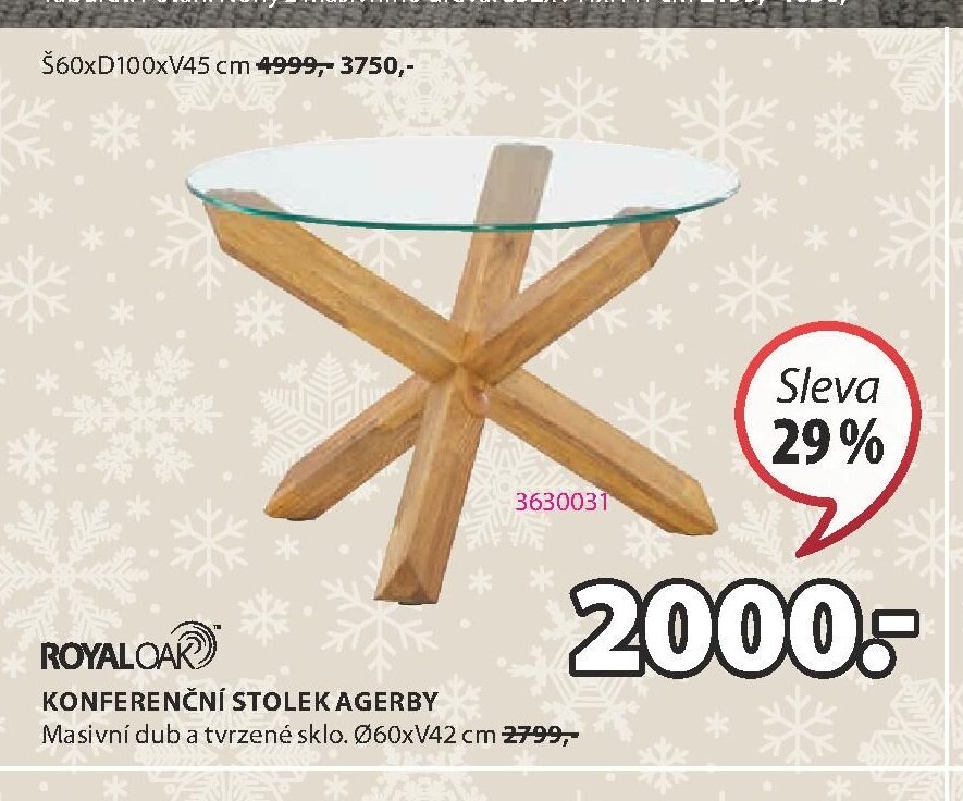 KONFERENČNÍ STOLEK AGERBY