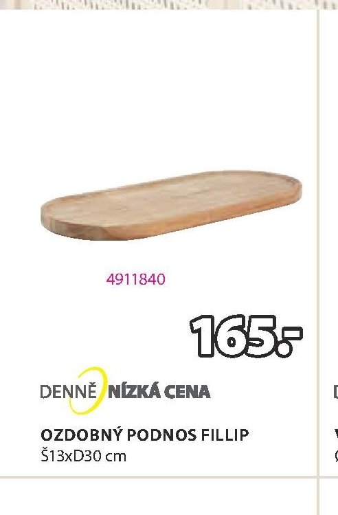 OZDOBNÝ PODNOS FILLIP