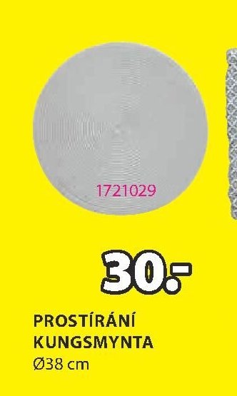 PROSTÍRÁNÍ KUNGSMYNTA 38 cm