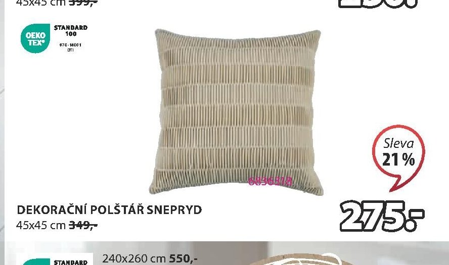 DEKORAČNÍ POLŠTÁŘ SNEPRYD