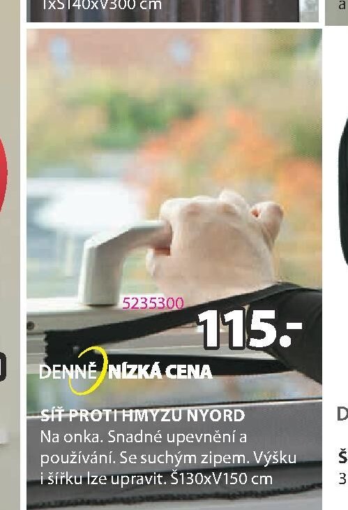 SÍŤ PROTI HMYZU NYORD