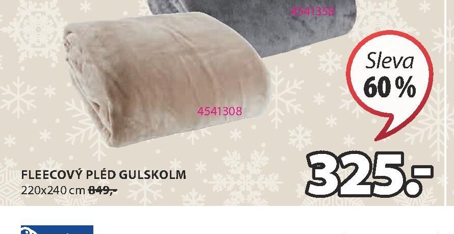 FLEECOVÝ PLÉD GULSKOLM
