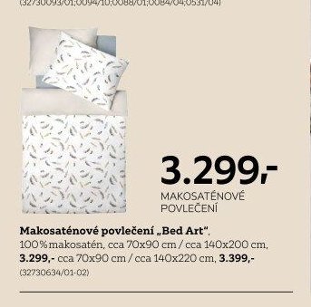 Makosaténové povlečení „Bed Art“