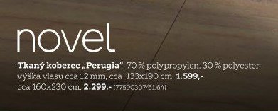 Tkaný koberec „Perugia“ (cca 160x230 cm)
