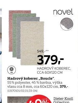 Hadrový koberec, cca 60x120 cm