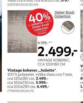 Vintage koberec „Juliette“, cca 120x180 cm