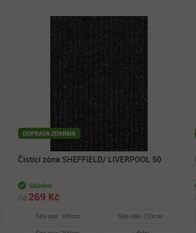 Čistící zóna SHEFFIELD/ LIVERPOOL 50