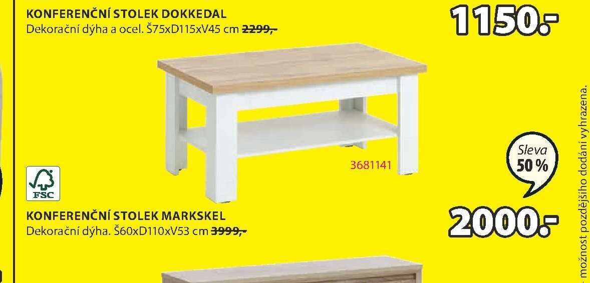 KONFERENČNÍ STOLEK MARKSKEL