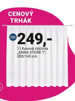 Kusová záclona ANNA STORE