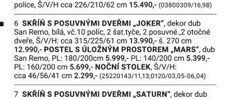 SKŘÍŇ S POSUVNÝMI DVEŘMI „JOKER“