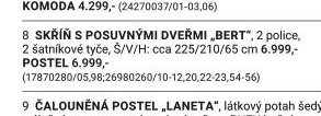 SKŘÍŇ S POSUVNÝMI DVEŘMI „BERT“