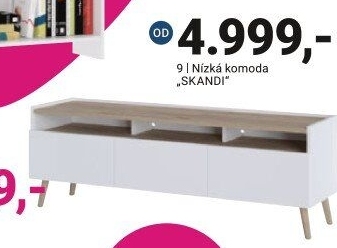 NÍZKÁ KOMODA „SKANDI“