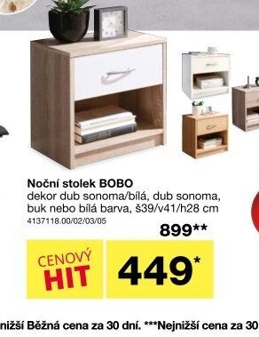 Noční stolek BOBO