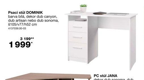 Psací stůl DOMINIK