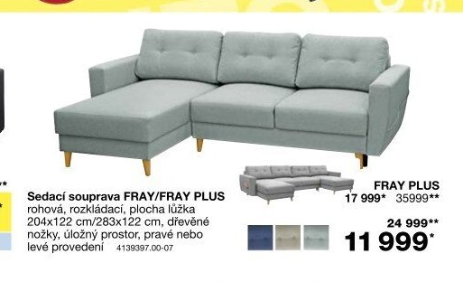 Sedací souprava FRAY/FRAY PLUS