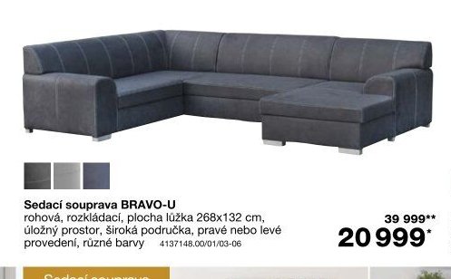 Sedací souprava BRAVO-U