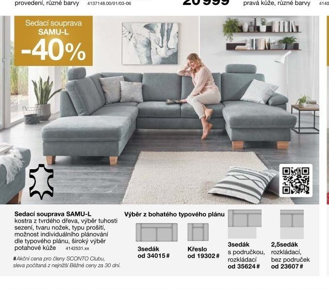 Sedací souprava SAMU-L