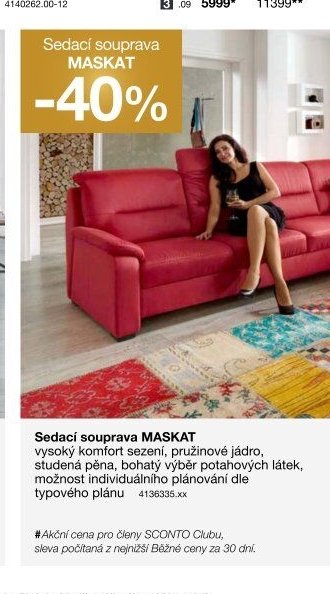 Sedací souprava MASKAT