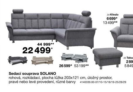 Sedací souprava SOLANO