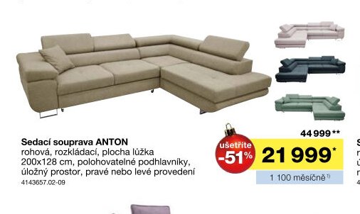 Sedací souprava ANTON