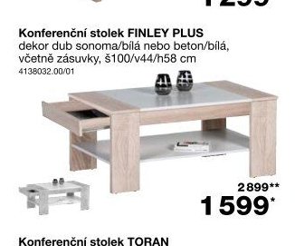Konferenční stolek FINLEY PLUS