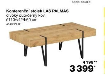 Konferenční stolek LAS PALMAS