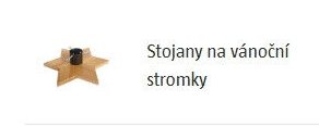 Stojany na vánoční stromky
