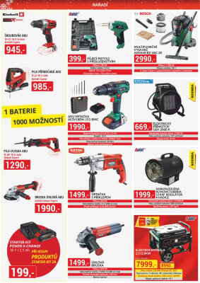 akční leták bauMax 1.12.2023-31.12.2023