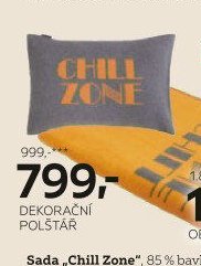 Dekorační polštář „Chill Zone“