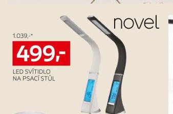 LED svítidlo na psací stůl, plast s matným povrchem