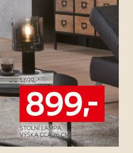 Stolní lampa, výška cca 26 cm