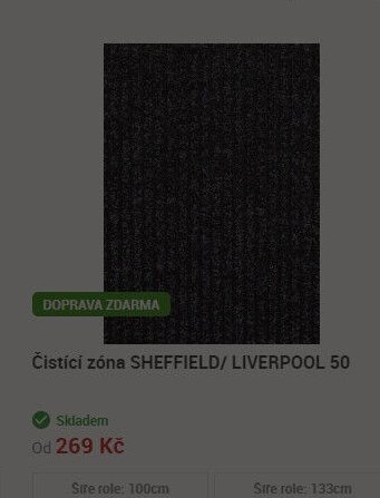 Čistící zóna SHEFFIELD/ LIVERPOOL 50