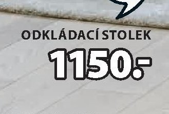 ODKLÁDACÍ STOLEK