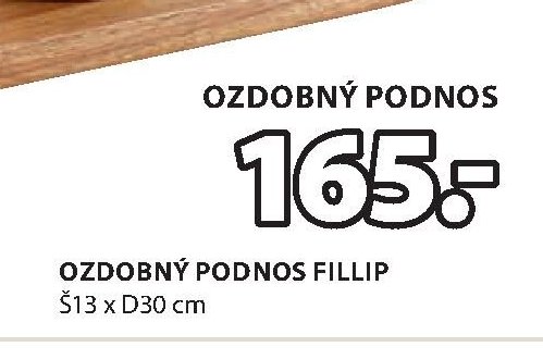 OZDOBNÝ PODNOS FILLIP
