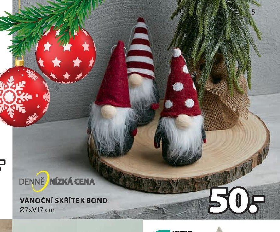 VÁNOČNÍ SKŘÍTEK BOND