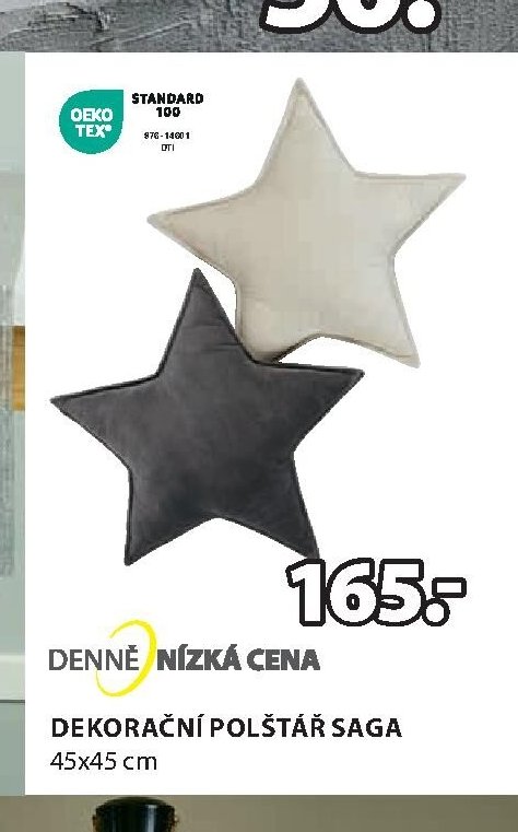 DEKORAČNÍ POLŠTÁŘ SAGA