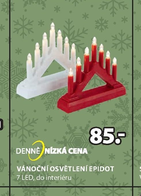 Vánoční osvětlení EPIDOT