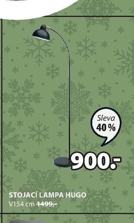 Stojací lampa HUGO