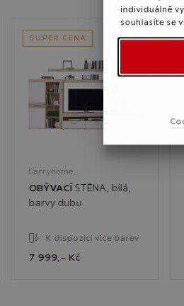 CARRYHOME OBÝVACÍ STĚNA