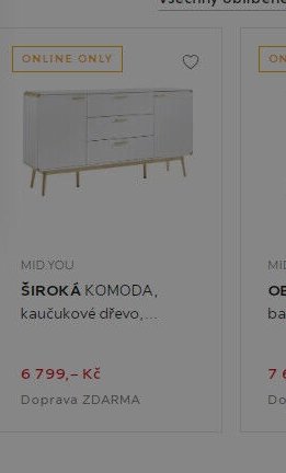 MID.YOU ŠIROKÁ KOMODA