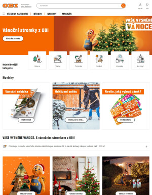 akční leták OBI 13.12.2023-19.12.2023