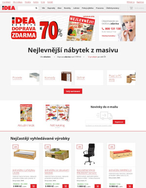 akční leták IDEA nábytek 19.12.2023-25.12.2023