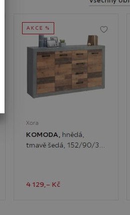 Xora KOMODA, hnědá, tmavě šedá, 152/90/3...