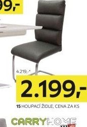 Houpací židle, cena za ks