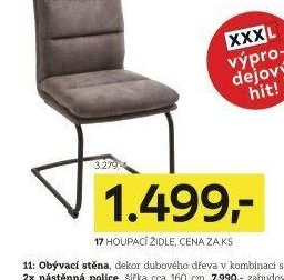 Houpací židle, cena za ks