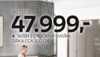 4 SKŘÍŇ S OTOČNÝMI DVEŘMI