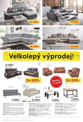 akční leták Kika nábytek 27.12.2023-14.1.2024