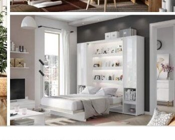 Postel Bed Concept bílá