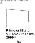 Rámová lišta .01