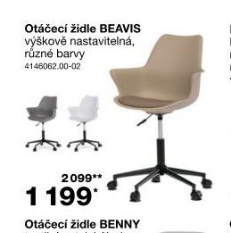 Otáčecí židle BEAVIS